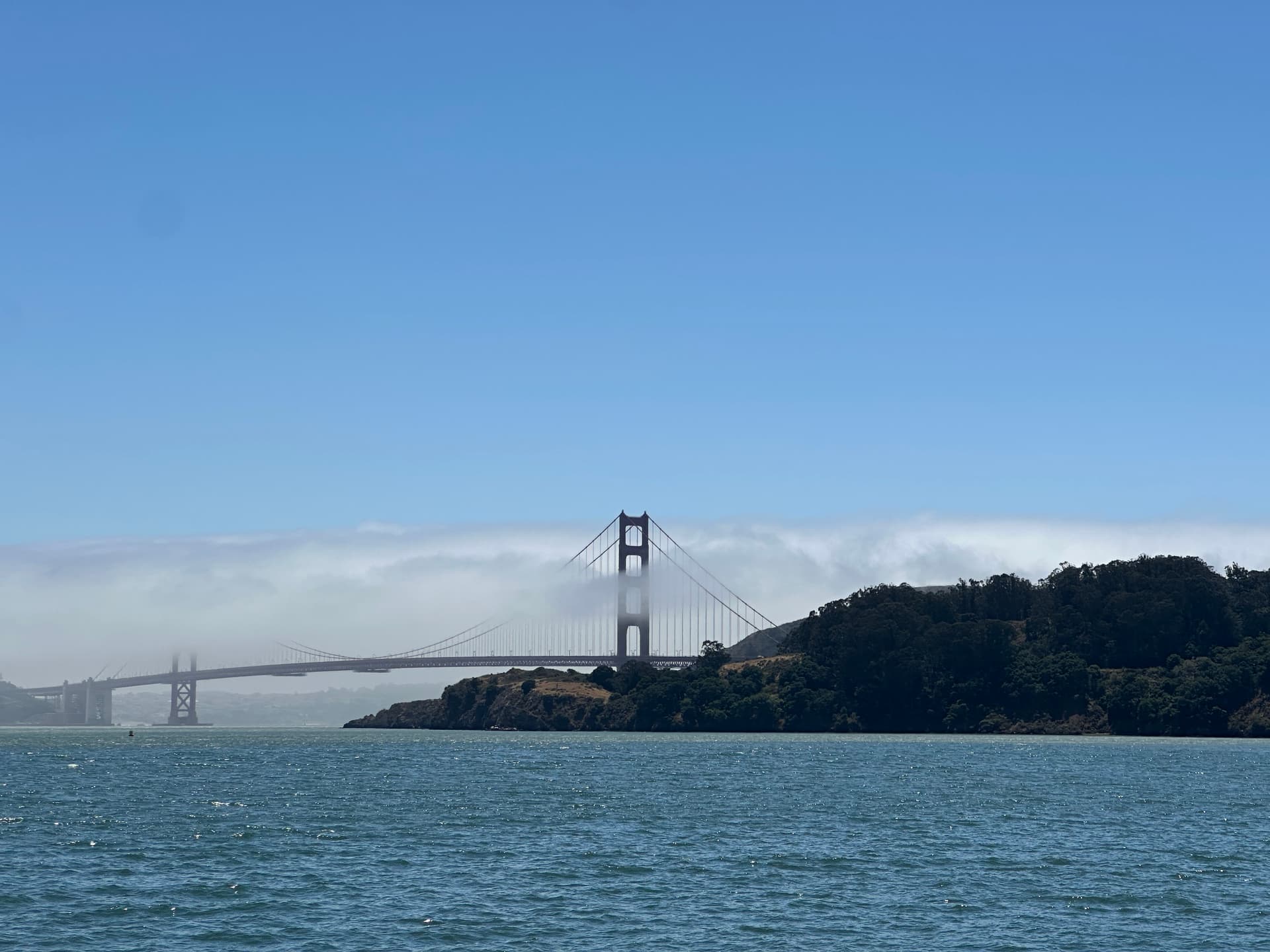 Golden Gate Bridge from San Francisco Bay