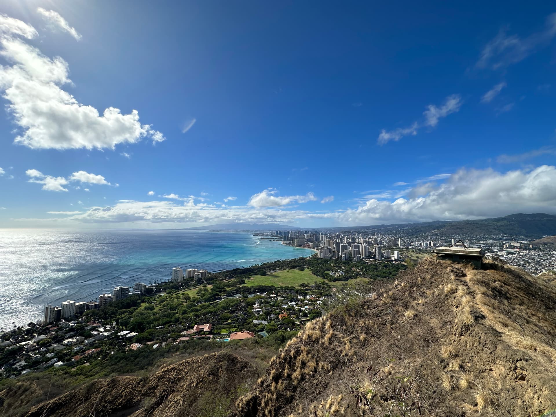 Waikīkī from Diamond Head